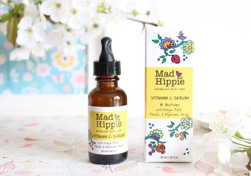 packaging et flacon du serum vitamine c de mad hippie