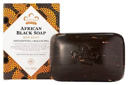 savon noir africain de la marque de Nubian heritage