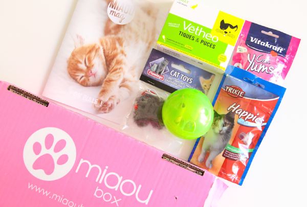 exemple de contenu de la box miaoubox