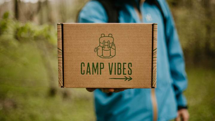 presentation box camp vibes