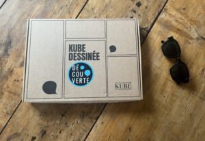packaging box kube dessinée