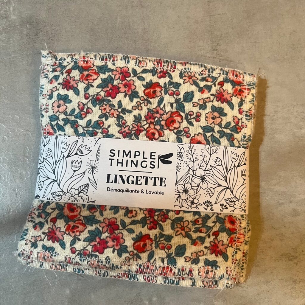 Les Lingettes Démaquillantes & Lavables de Simple Things