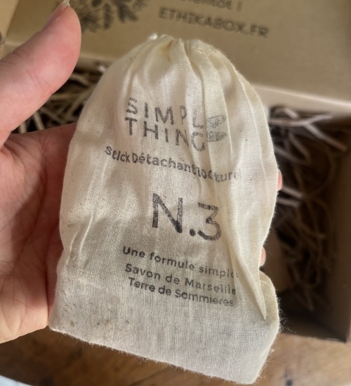 packaging savon detachant