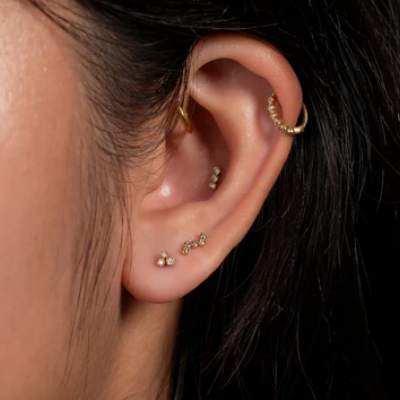 exemple de piercing aux oreilles